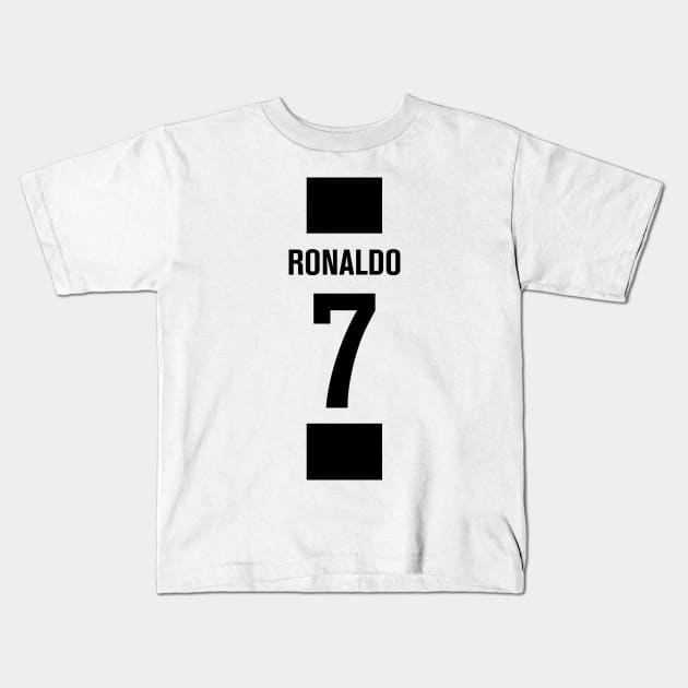 Ronaldo Kids T-Shirt by juanc_marinn